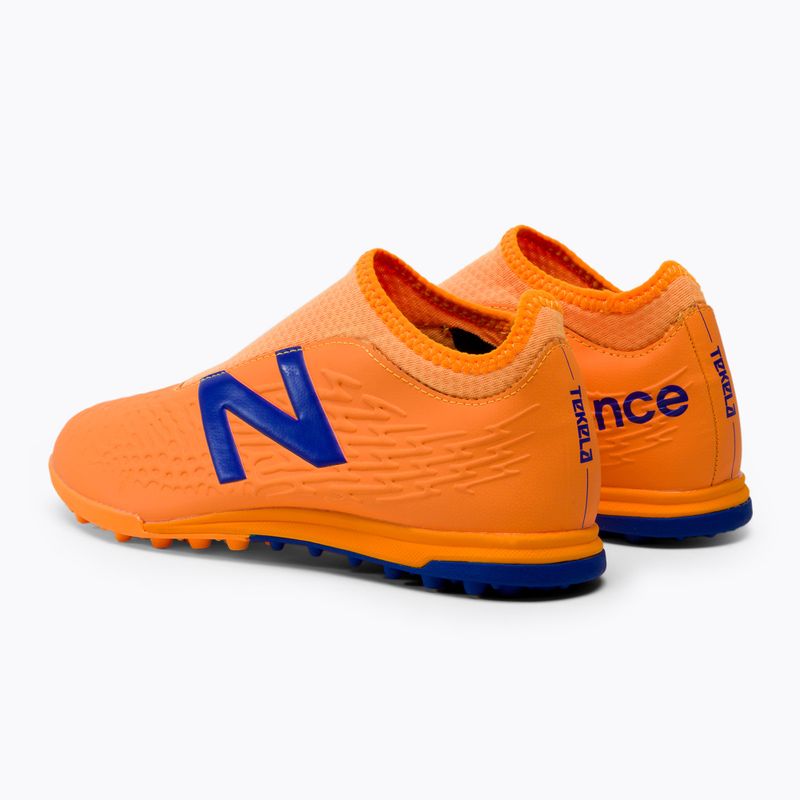 Vaikiški futbolo bateliai New Balance Tekela V3+ Magique TF oranžiniai JST3TD35.M.055 3