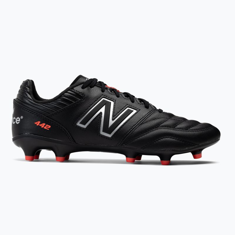 Vyriški futbolo bateliai New Balance 442 V2 Pro FG juodi MS41FBK2.D.075 2