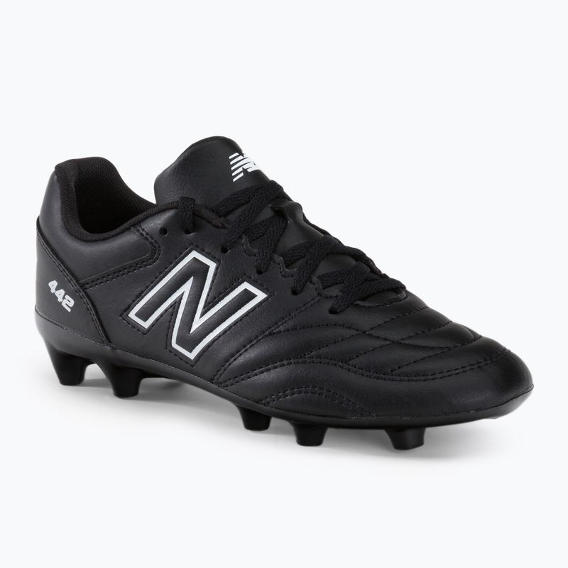Vaikiški futbolo bateliai New Balance 442 V2 Academy FG juodi JS43FBK2.M.035