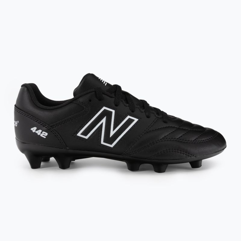 Vaikiški futbolo bateliai New Balance 442 V2 Academy FG juodi JS43FBK2.M.035 2