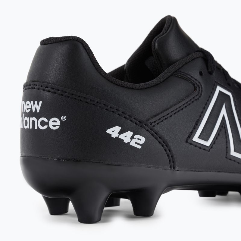 Vaikiški futbolo bateliai New Balance 442 V2 Academy FG juodi JS43FBK2.M.035 8