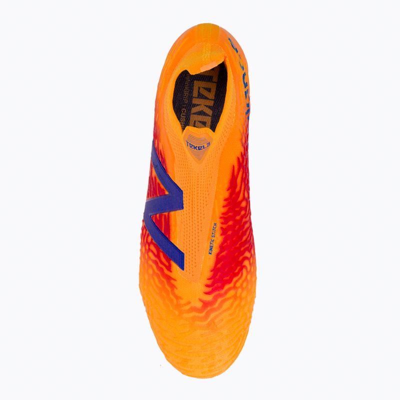 Vyriški futbolo bateliai New Balance Tekela V3+ Pro FG oranžiniai MST1FD35.D.080 6