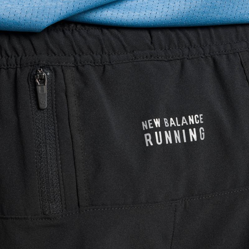 New Balance Impact Run 5" vyriški bėgimo šortai juodi MS21268BK 5