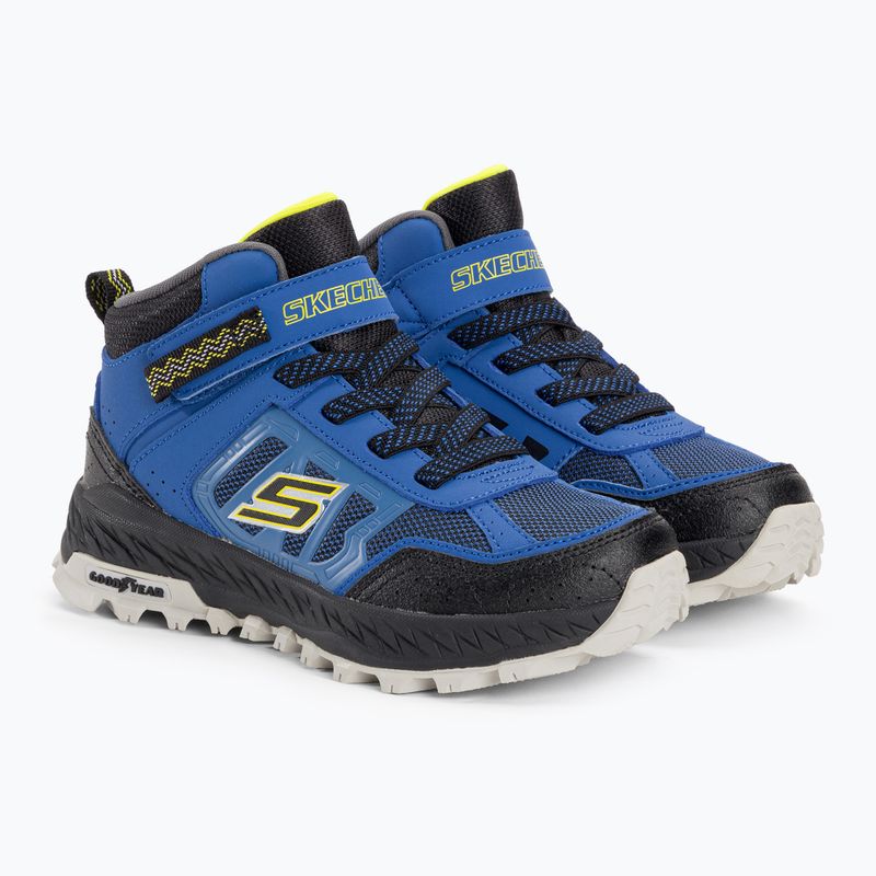 SKECHERS Fuse Tread Trekor vaikiški bėgimo bateliai royal/black 4