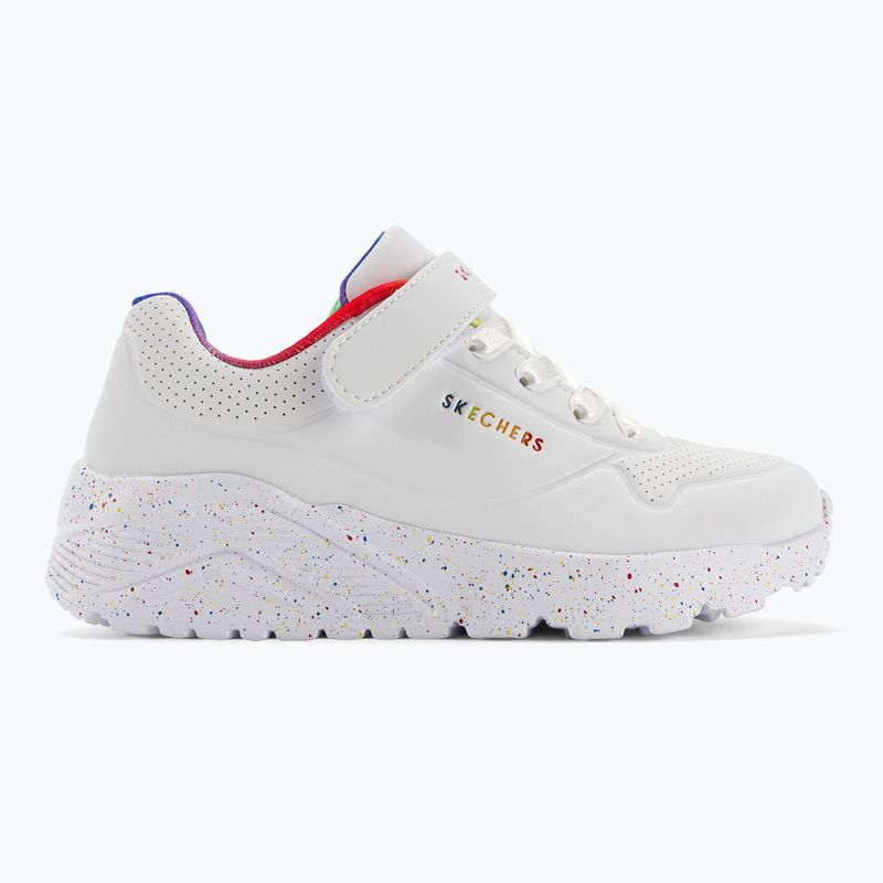 Vaikiški batai SKECHERS Uno Lite Rainbow Specks white/multi 2