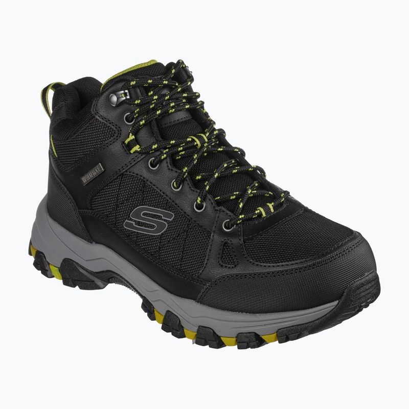 SKECHERS Selmen Melano vyriški trekingo batai juodi 7