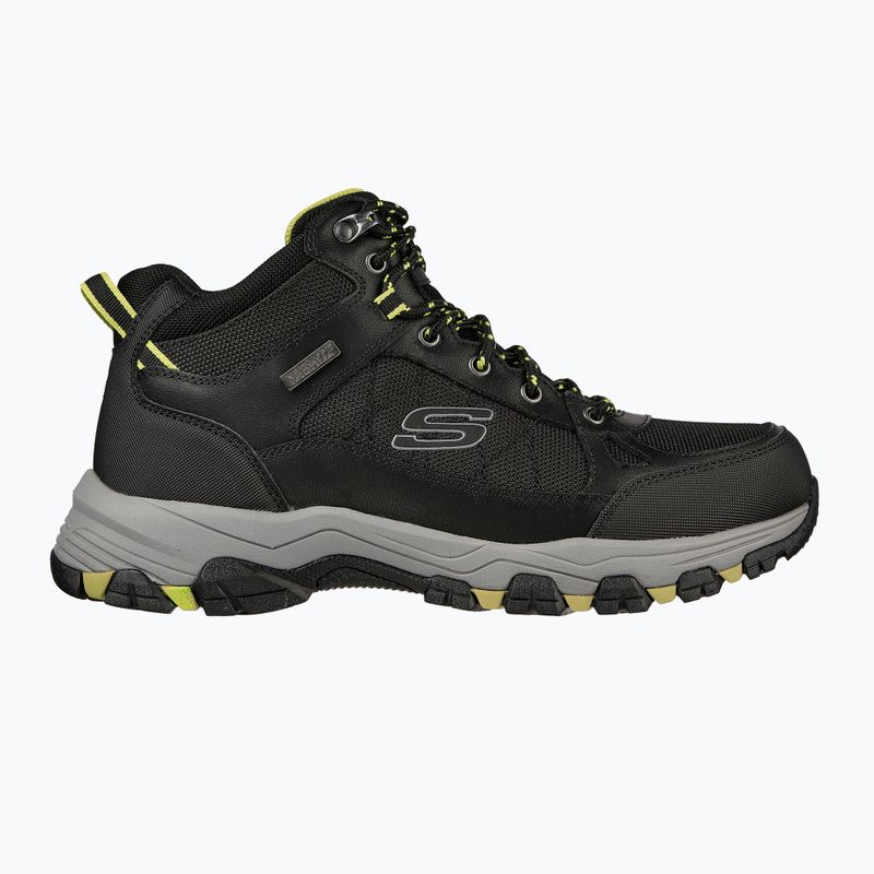 SKECHERS Selmen Melano vyriški trekingo batai juodi 8