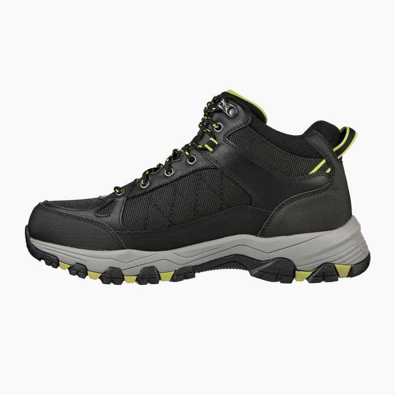 SKECHERS Selmen Melano vyriški trekingo batai juodi 9