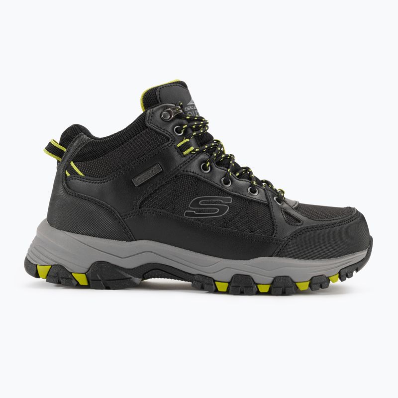SKECHERS Selmen Melano vyriški trekingo batai juodi 2