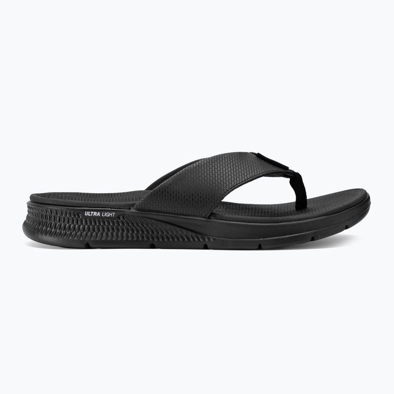 Vyriškos šlepetės per pirštą SKCHERS Go Consistent Sandal Synthwave black 2