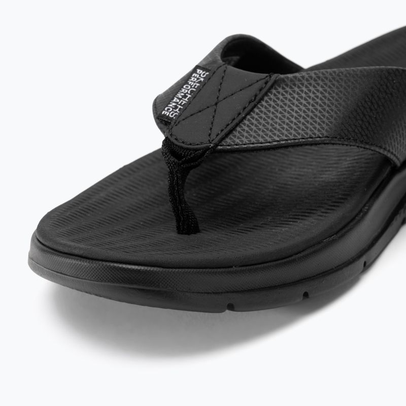 Vyriškos šlepetės per pirštą SKCHERS Go Consistent Sandal Synthwave black 7