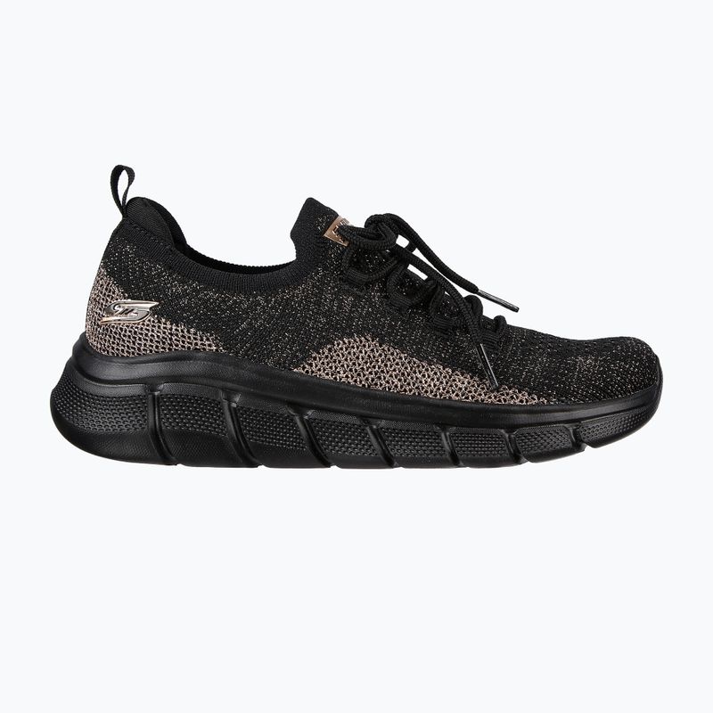 Moteriški batai SKECHERS Bobs B Flex Fall Sparks black/gold 8