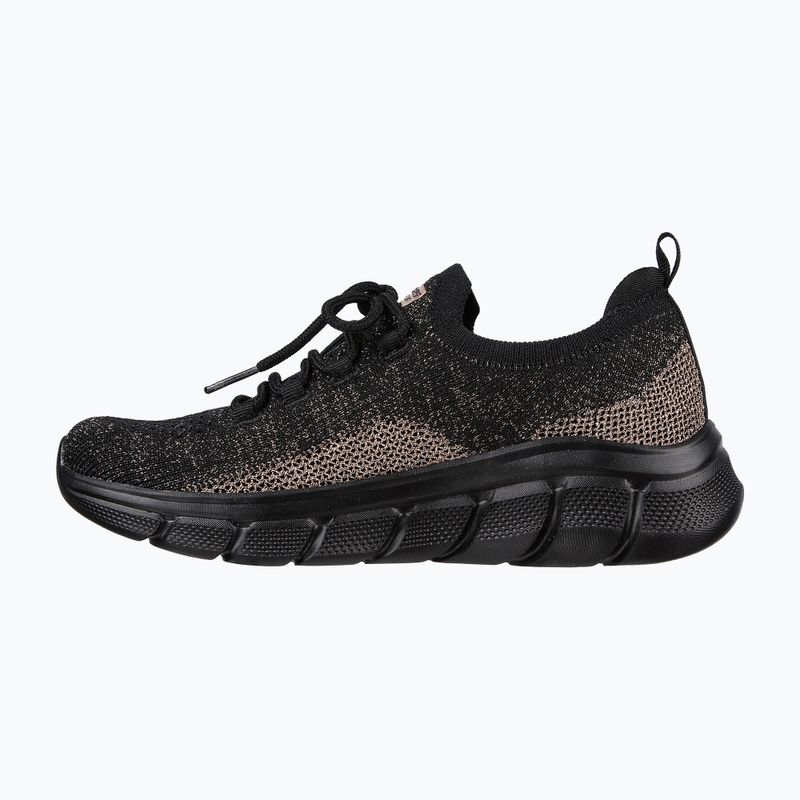 Moteriški batai SKECHERS Bobs B Flex Fall Sparks black/gold 9