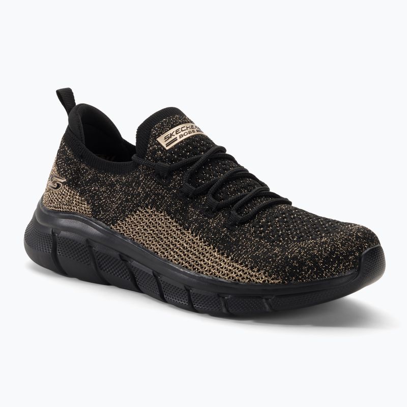 Moteriški batai SKECHERS Bobs B Flex Fall Sparks black/gold