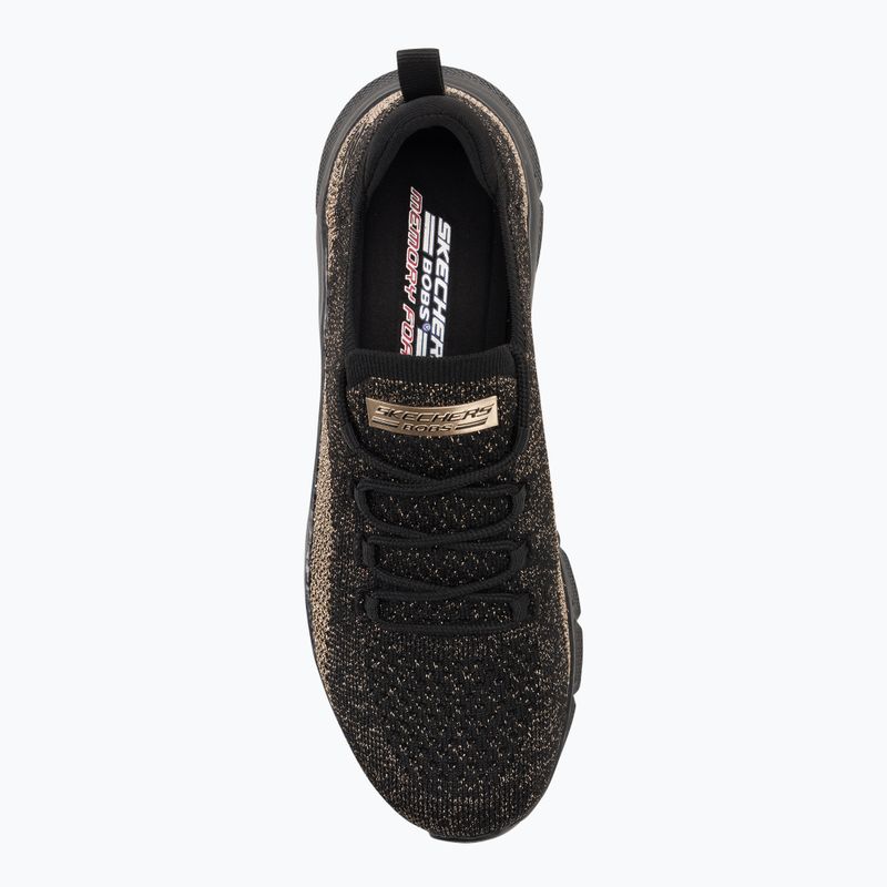 Moteriški batai SKECHERS Bobs B Flex Fall Sparks black/gold 6