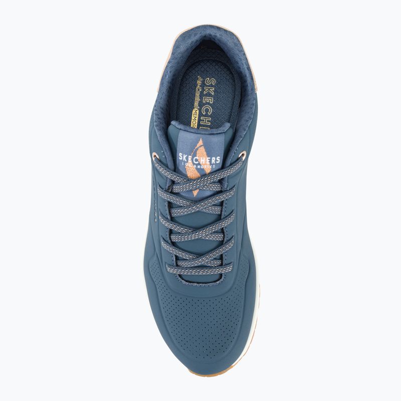 Moteriški batai SKECHERS Uno Shimmer Away navy 7