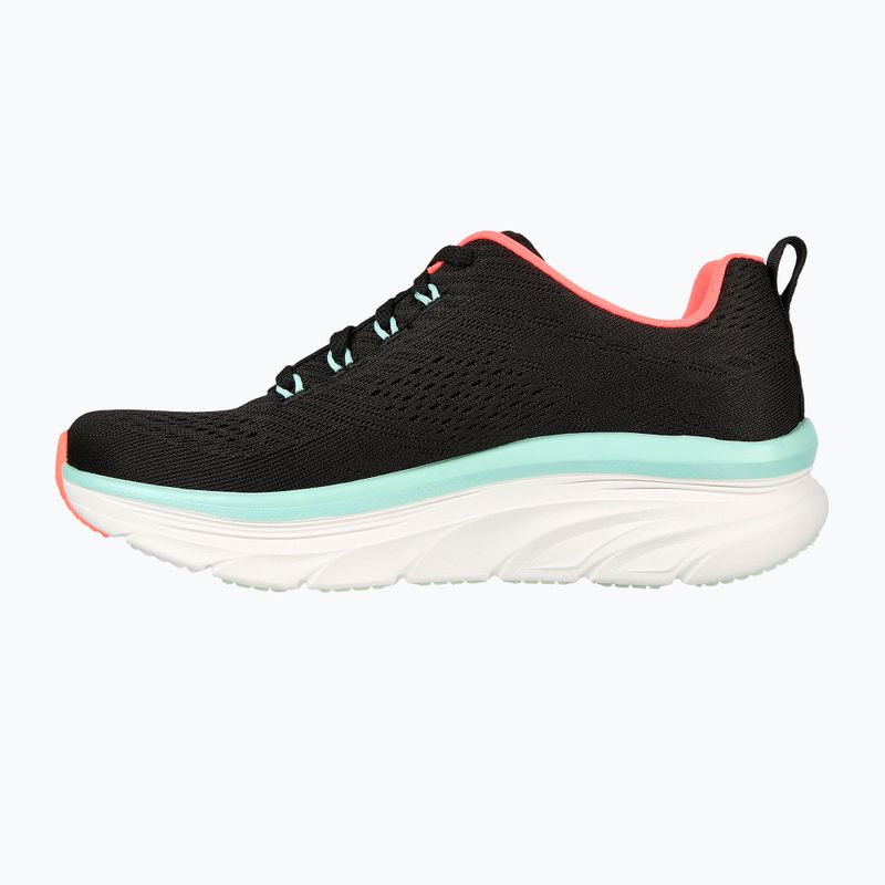 Moteriški batai SKECHERS D'Lux Walker Let It Glow black/mint 9
