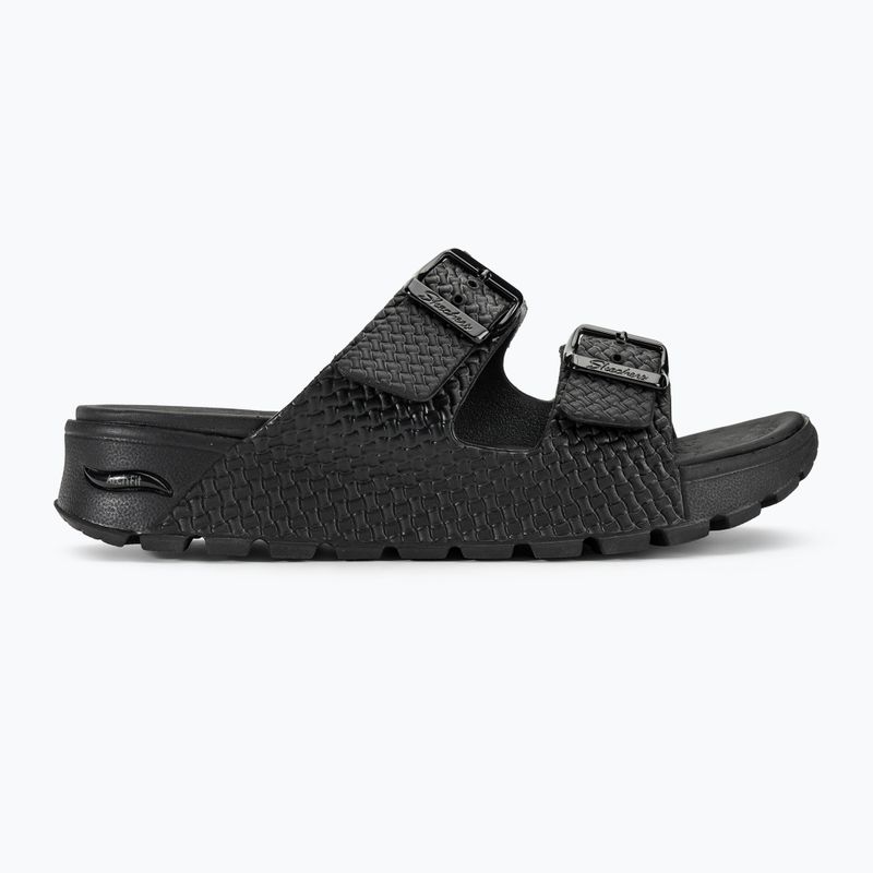 Moteriškos šlepetės SKECHERS Arch Fit Footsteps Hi'Ness black 2