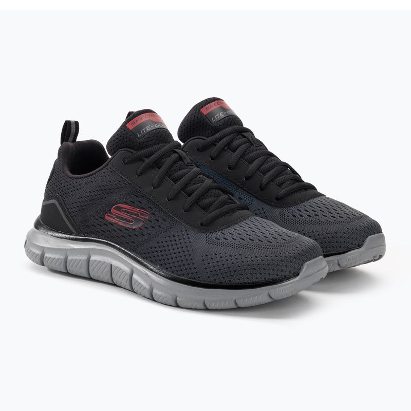 SKECHERS Track Ripkent vyriški treniruočių bateliai juoda/apvalkalas 5