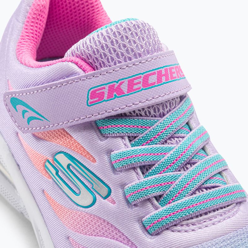 SKECHERS Microspec Max Airy Spalva levandų/daugiafunkcinė vaikiški treniruočių bateliai 8