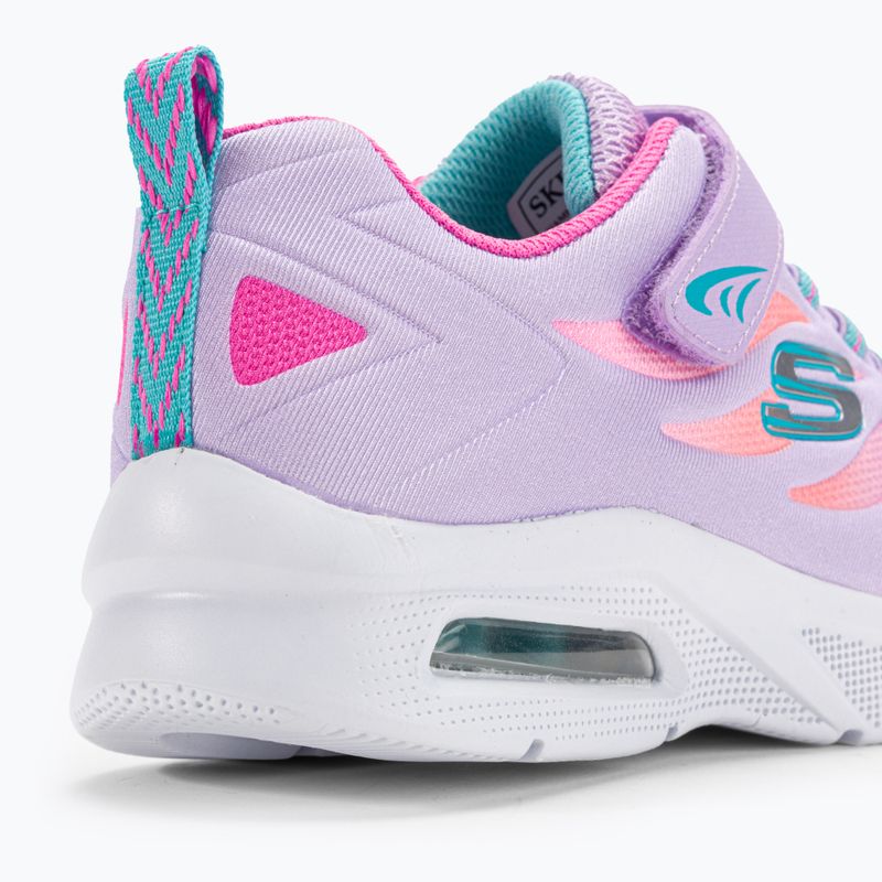 SKECHERS Microspec Max Airy Spalva levandų/daugiafunkcinė vaikiški treniruočių bateliai 9