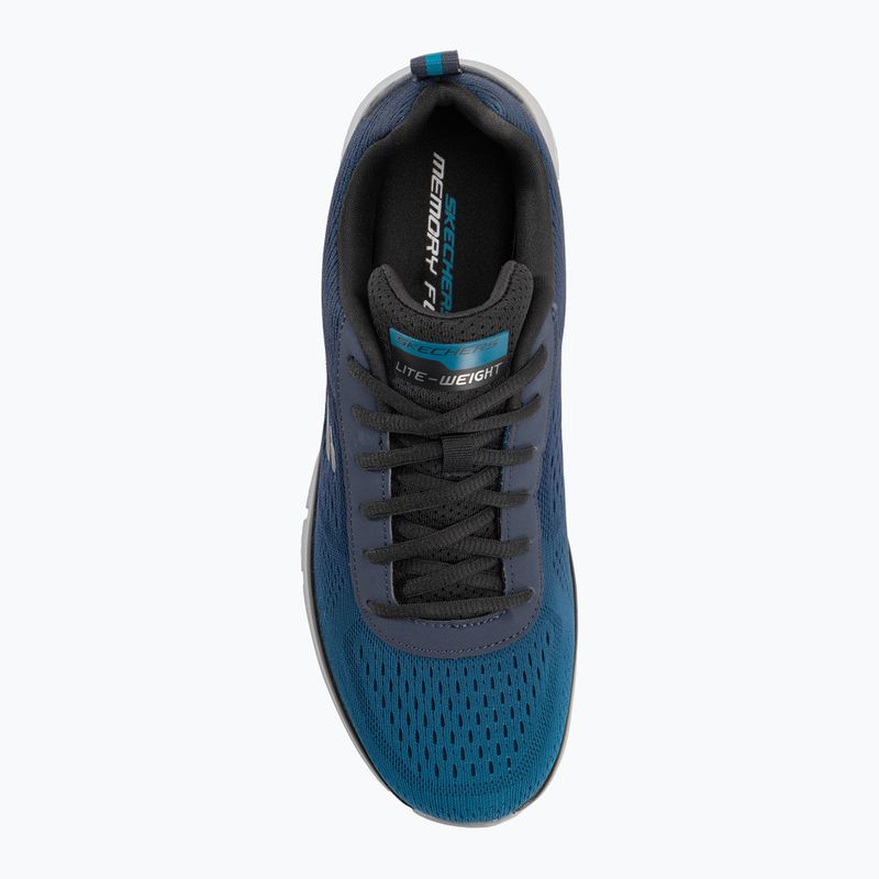 SKECHERS Track Ripkent vyriški treniruočių bateliai navy/blue 7