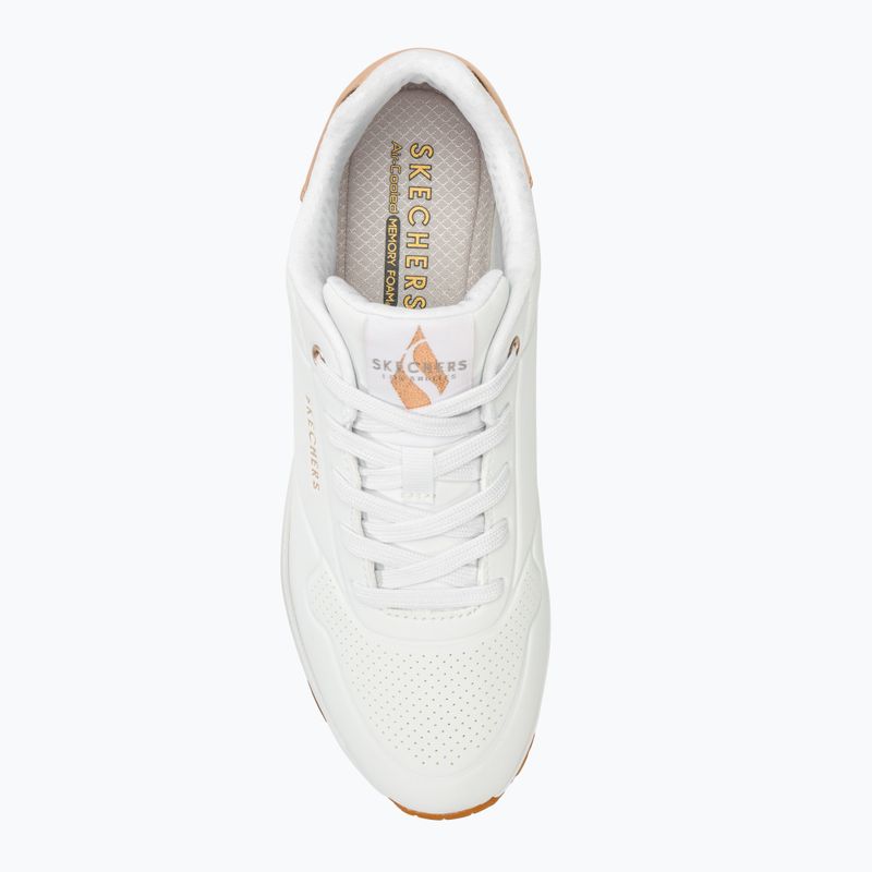 Moteriški batai SKECHERS Uno Golden Air white/mesh 5