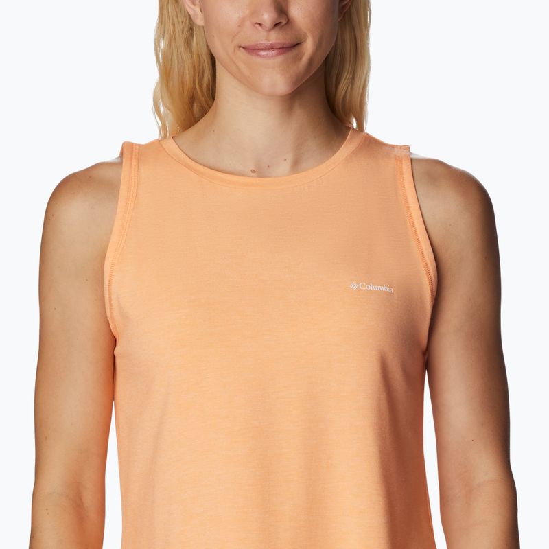 Columbia Sun Trek Tank moteriški sportiniai marškinėliai orange 1931732812 5