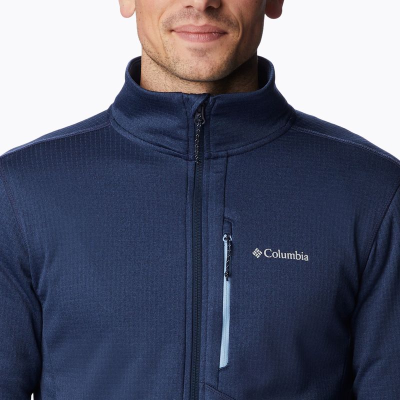 Columbia vyriški sportiniai marškinėliai Park View Fleece FZ navy blue 1952222 5