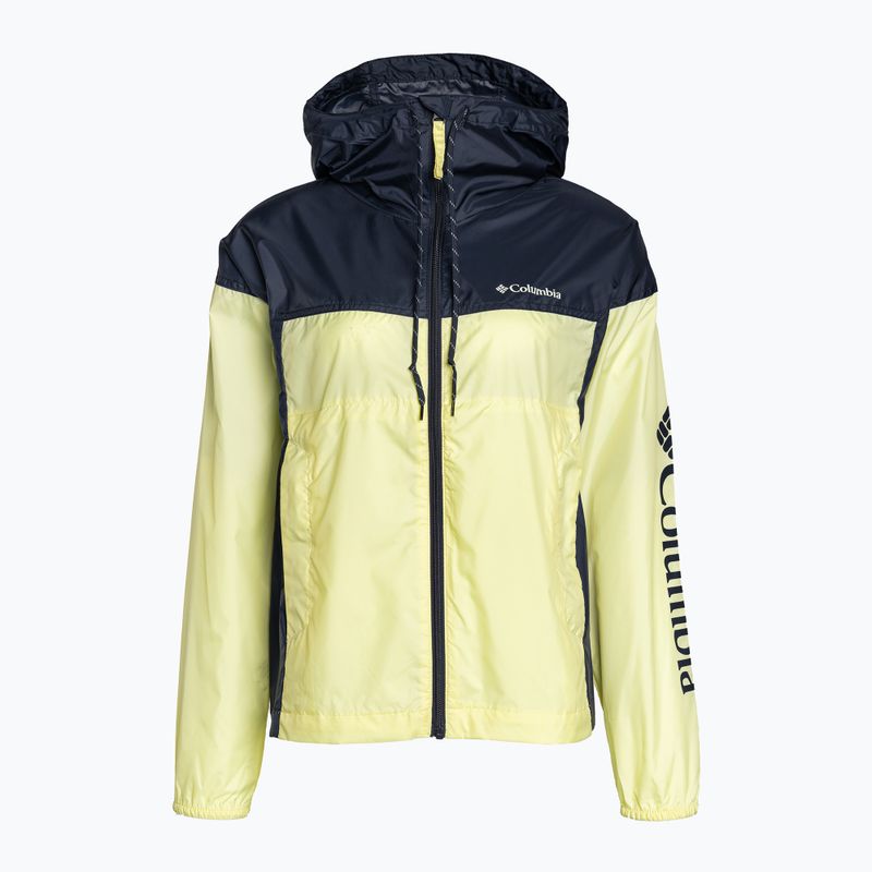 Columbia Flash Challenger Novelty yellow moteriška vėjo striukė 1989503713
