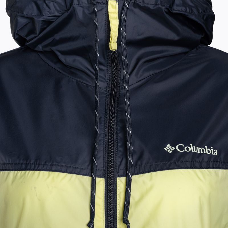 Columbia Flash Challenger Novelty yellow moteriška vėjo striukė 1989503713 3