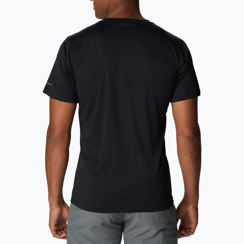 Columbia Zero Rules Grph vyriški trekingo marškinėliai black 1533291019 2