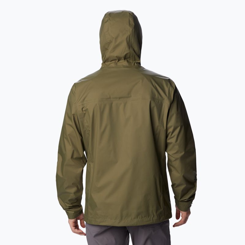 Vyriška striukė nuo lietaus Columbia Watertight II stone green 3