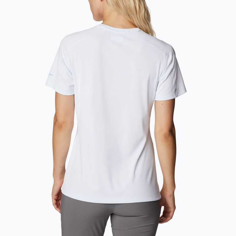 Columbia moteriški trekingo marškinėliai Zero Rules Graphic Crew white 1991583101 2