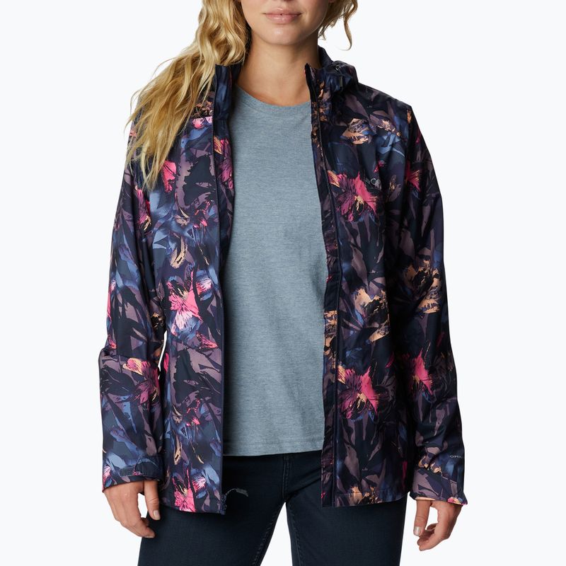Columbia Inner Limits II moteriška striukė nuo lietaus tamsiai mėlyna 1895802470