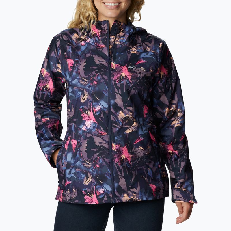 Columbia Inner Limits II moteriška striukė nuo lietaus tamsiai mėlyna 1895802470 3