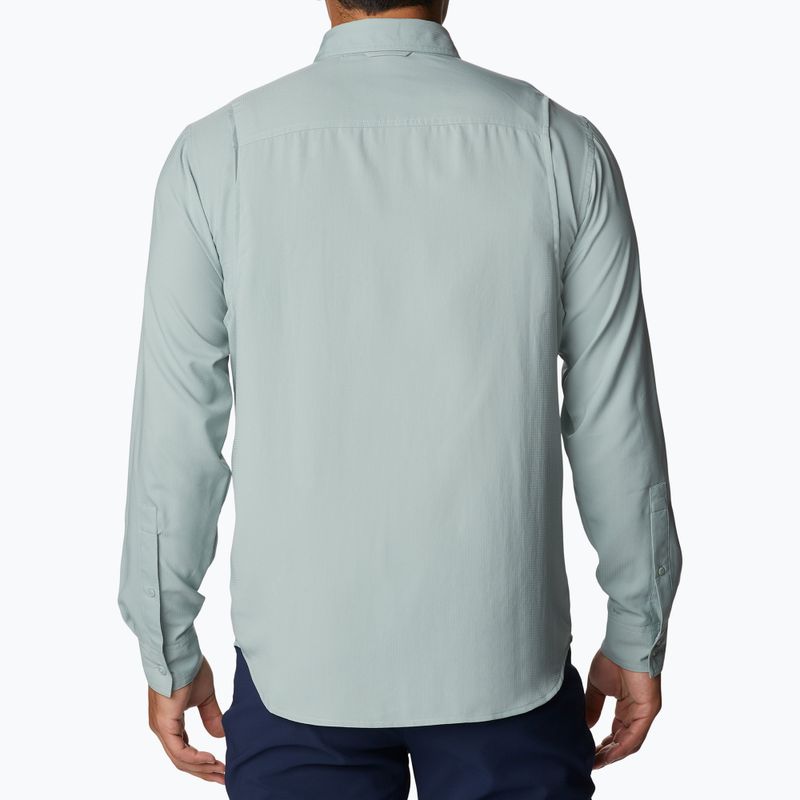 Columbia Utilizer Woven LS vyriški trekingo marškinėliai blue 1993325 2