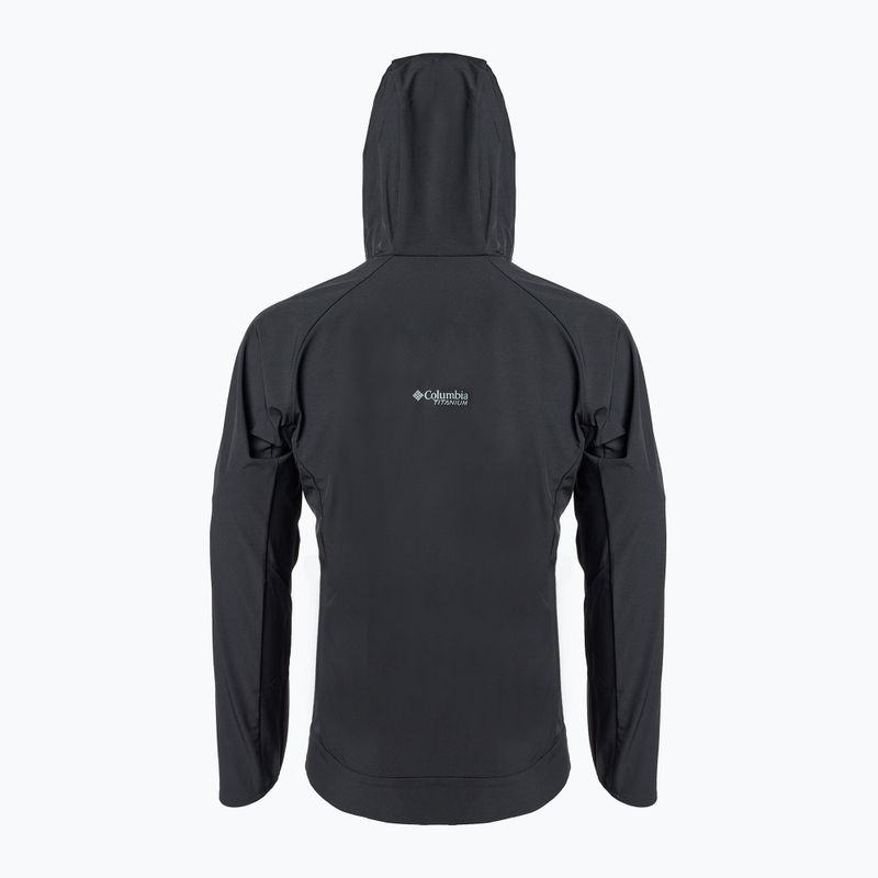 Columbia Platinum Peak vyriška softshell striukė juoda 2034431010 2