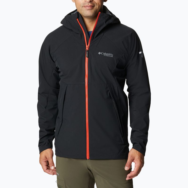 Columbia Platinum Peak vyriška softshell striukė juoda 2034431010 6