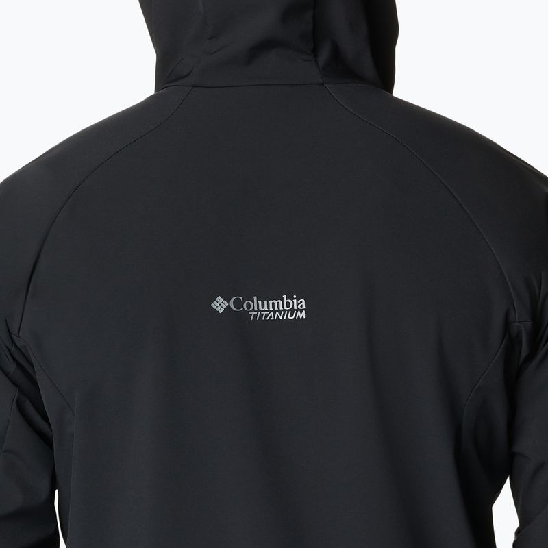 Columbia Platinum Peak vyriška softshell striukė juoda 2034431010 10