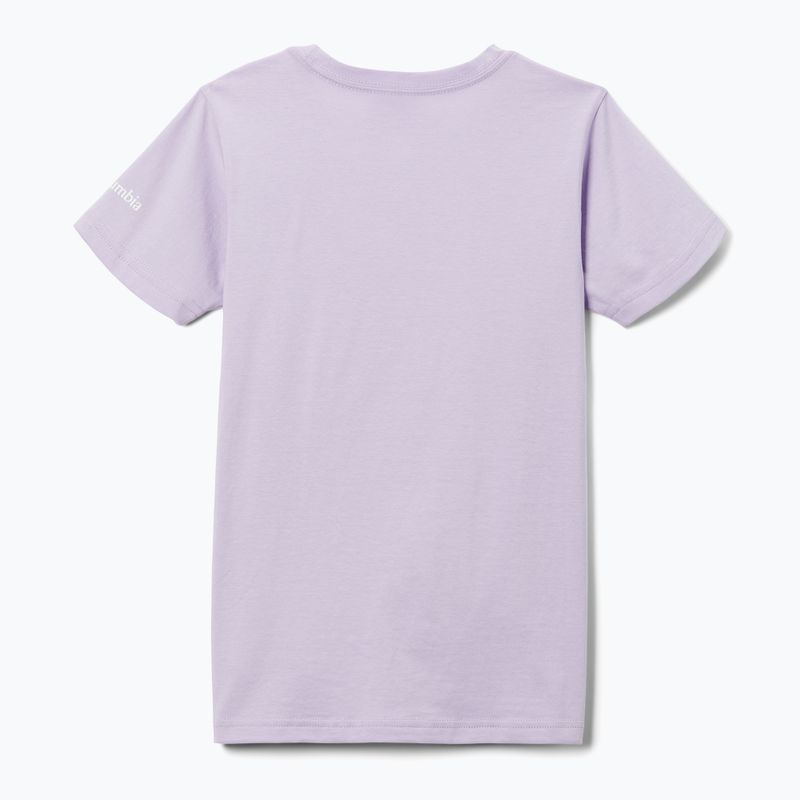 Columbia Mission Lake Graphic purpuriniai vaikiški trekingo marškinėliai 1989791589 2