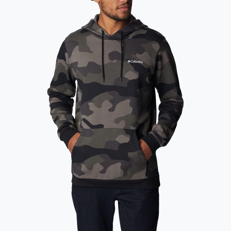 Vyriškas džemperis Columbia Logo Printed black mod camo 1911652016 3