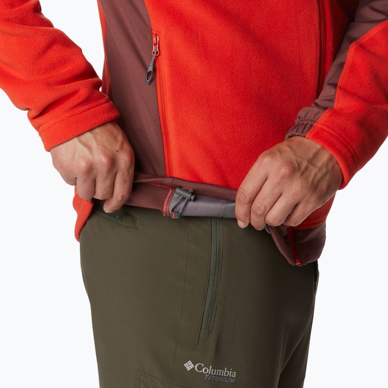 Columbia vyriški vyriški marškinėliai Titan Pass 2.0 II fleece, raudoni 1866422839 7