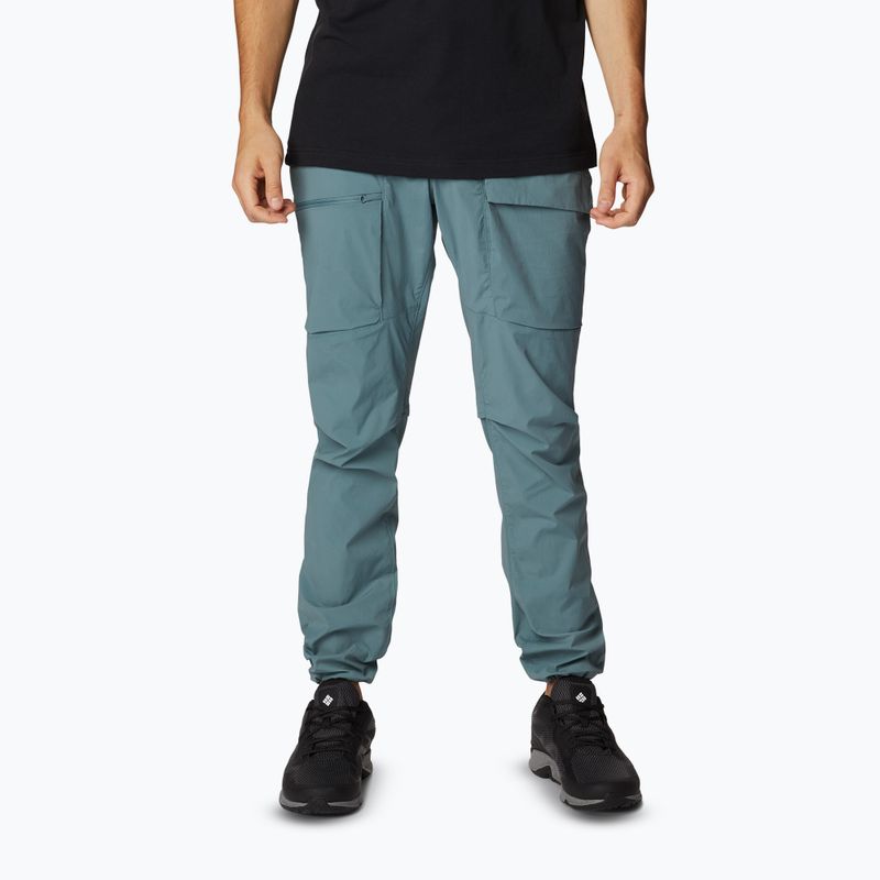 Columbia Maxtrail Lite vyriškos trekingo kelnės mėlynos 1990501 4