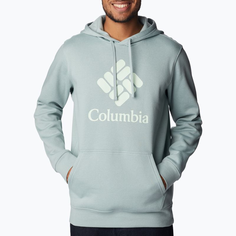 Columbia Trek Hoodie vyriški trekingo džemperiai pilka 1957913