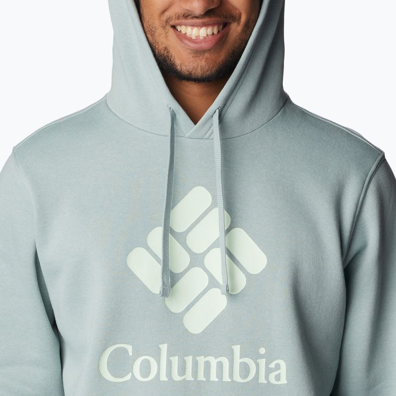 Columbia Trek Hoodie vyriški trekingo džemperiai pilka 1957913 5