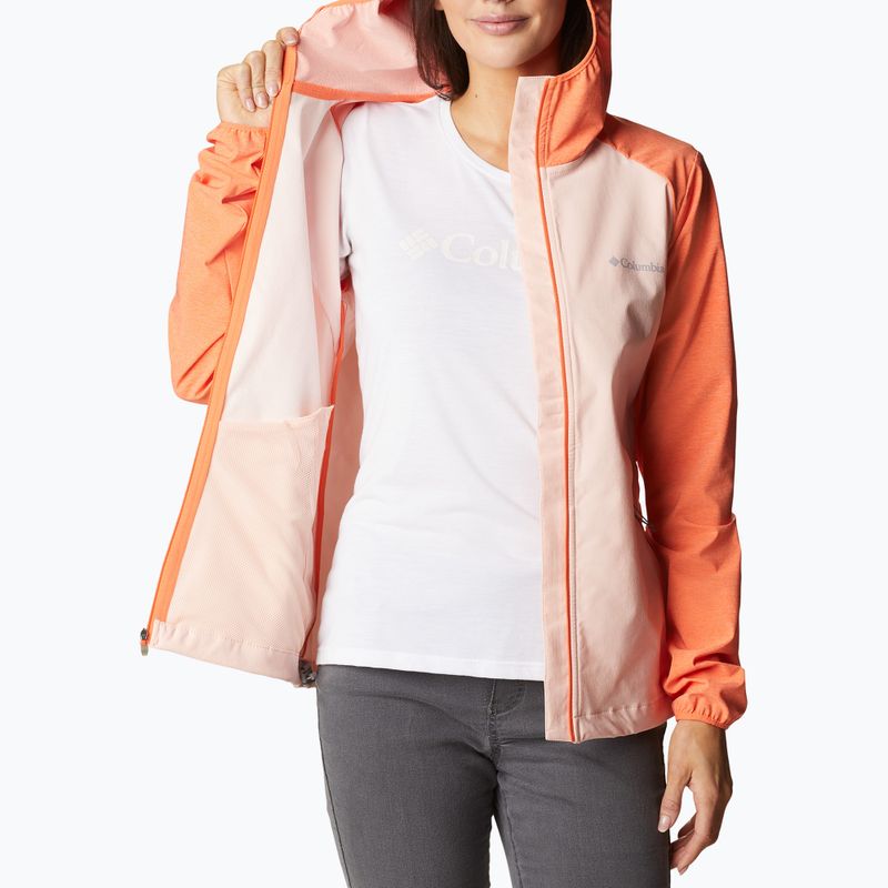 Columbia moteriška softshell striukė Heather Canyon, oranžinė 1717991890 6