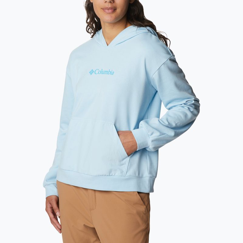 Moteriški džemperiai Columbia Logo III French Terry blue 2032871490
