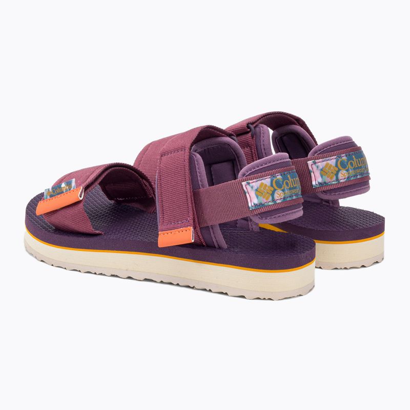 Columbia Via Desert Nights moteriški trekingo sandalai violetinės ir bordo spalvos 2031381551 3