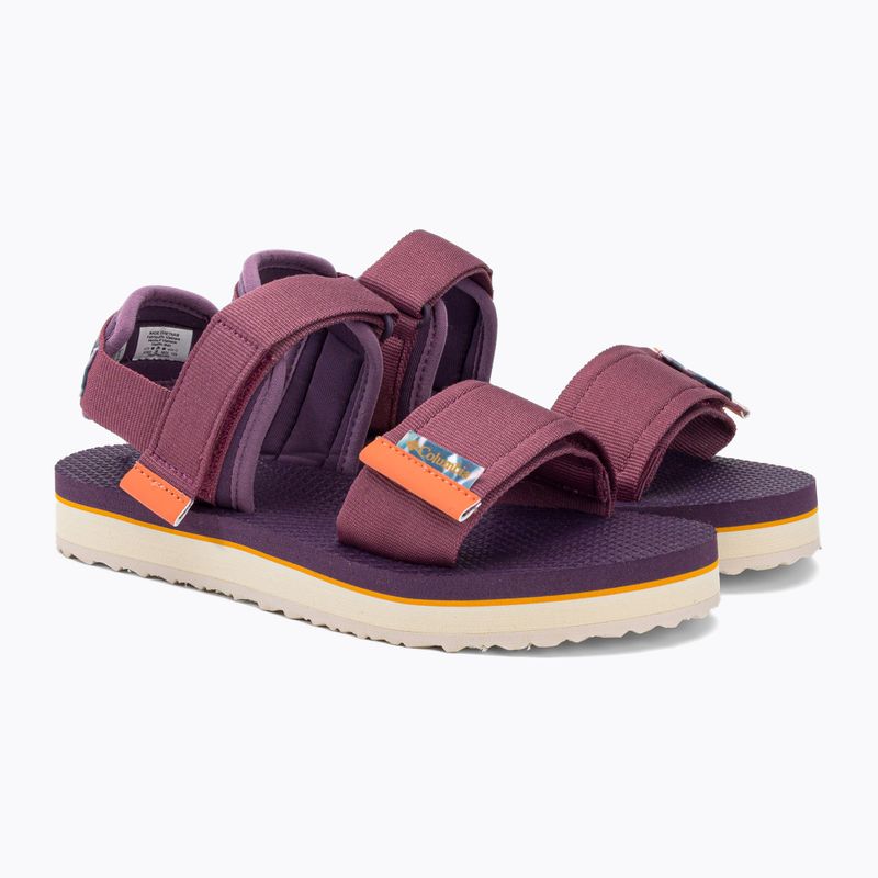 Columbia Via Desert Nights moteriški trekingo sandalai violetinės ir bordo spalvos 2031381551 4